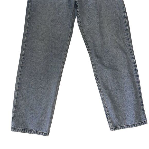 Vintage Levi’s 550 Men’s Relaxed Tapered Jeans 32x28 (Tag 33x30) Blue Stonewash - Picture 5 of 11